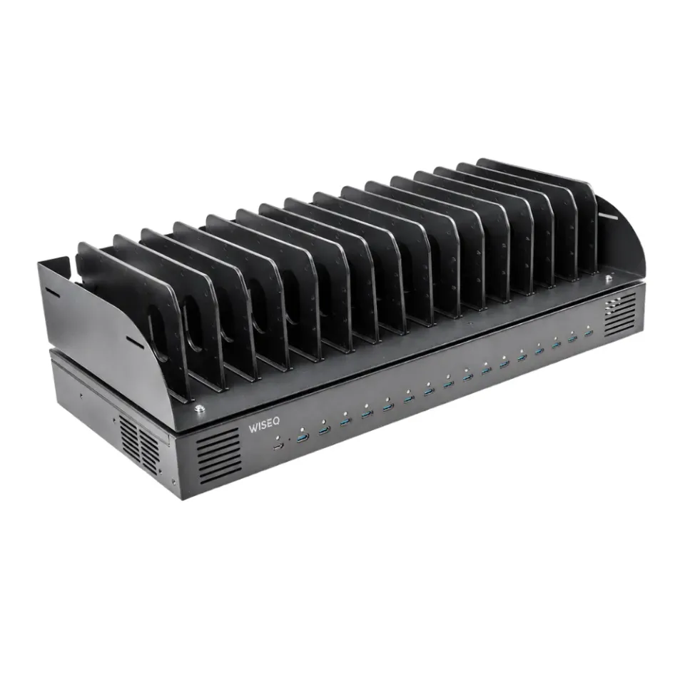 WISEQ Deluxe 16-poorts USB-C laadstation 1000W
