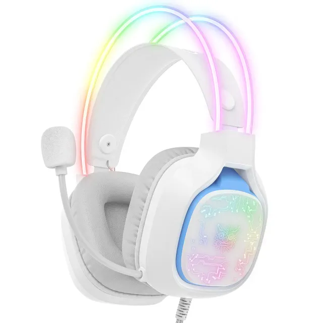 ONIKUMA X22 gaming headset bedraad RGB 50mm 1.8m
