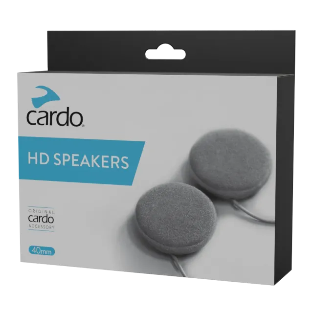 Cardo 40mm HD speakers headset Packtalk Freecom JBL