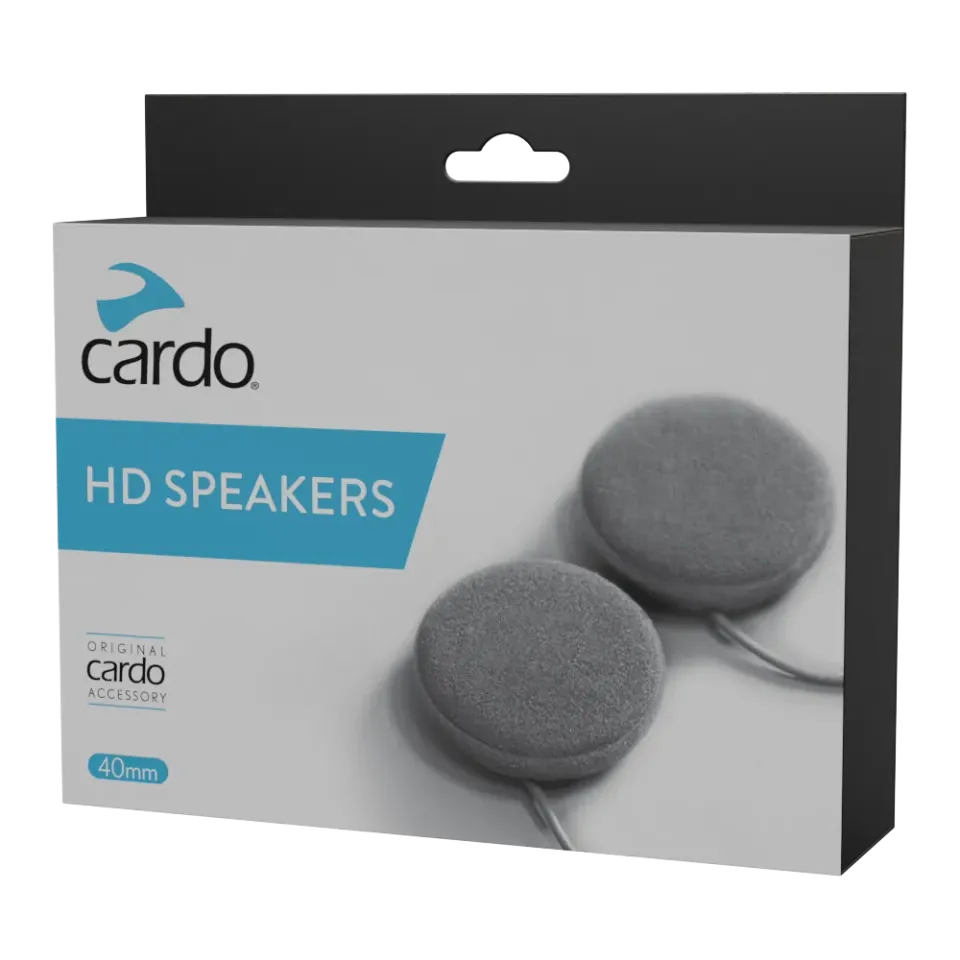 Cardo 40mm HD speakers headset Packtalk Freecom JBL