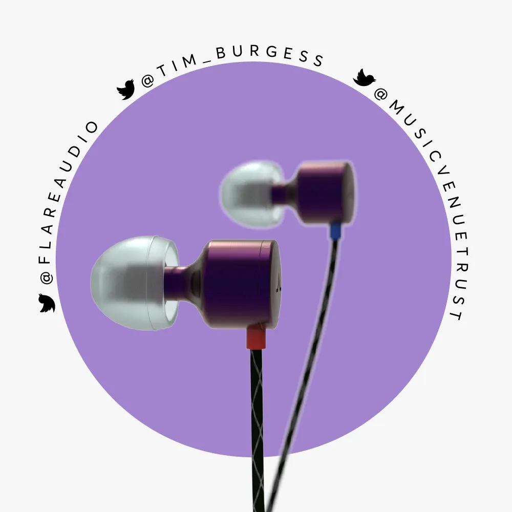 Flare Audio TLP1 Jet oordopjes limited edition