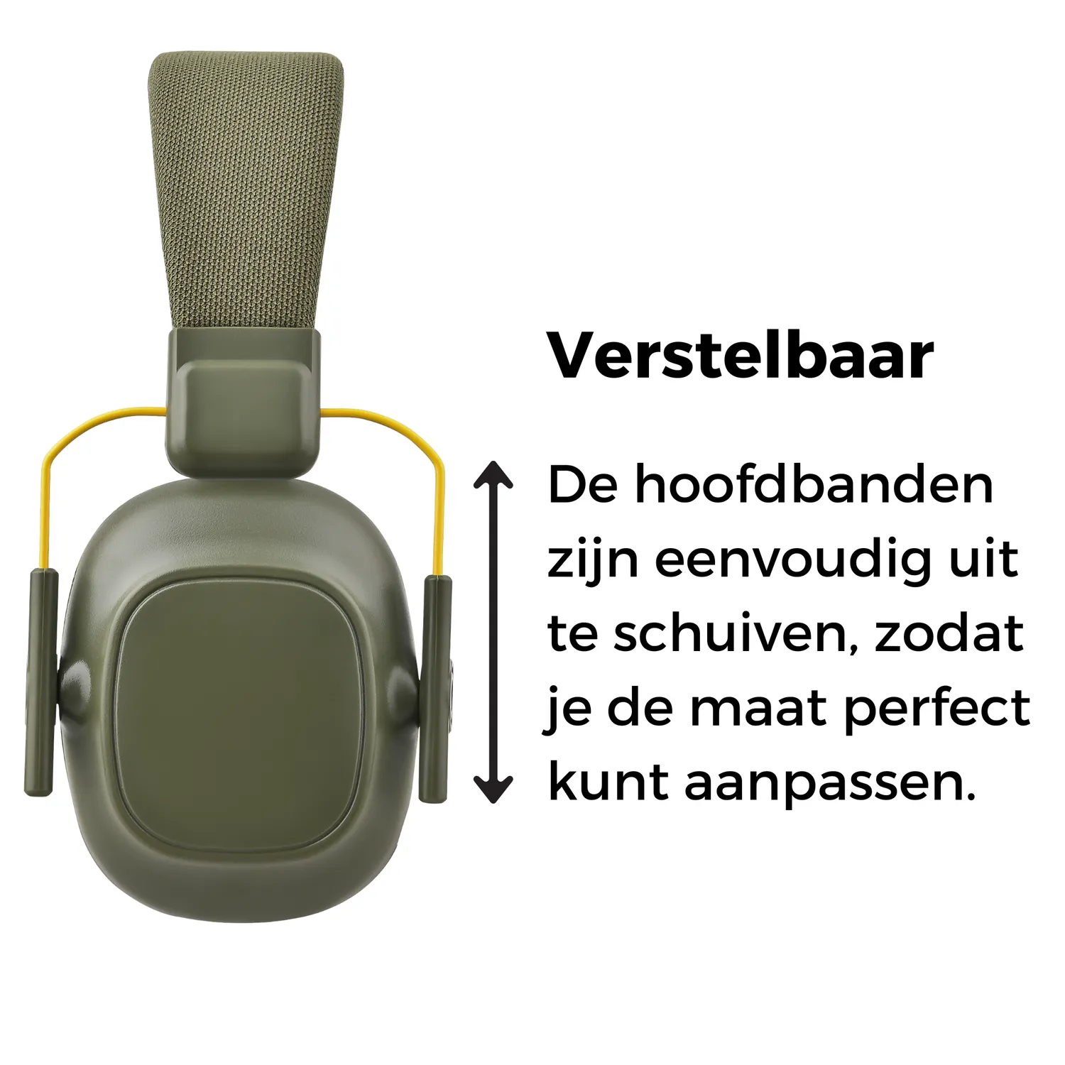 WiseQ Gehoorbescherming Kind 28dB Legergroen