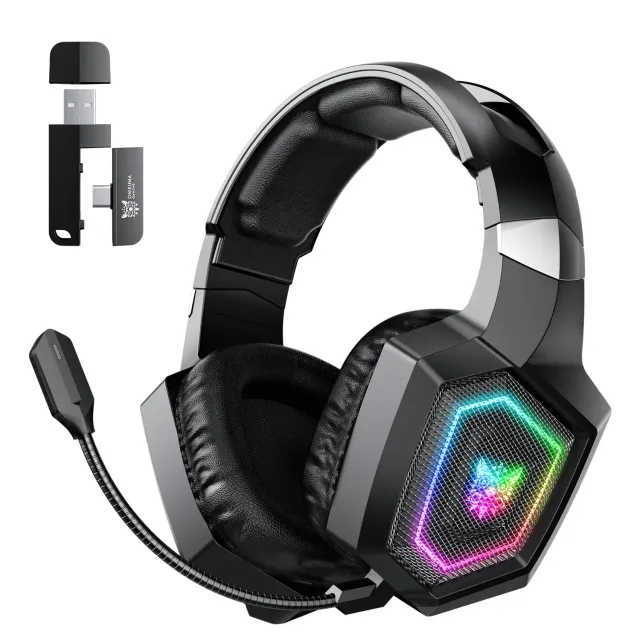 ONIKUMA GT806 draadloze gaming headset zwart 7.1