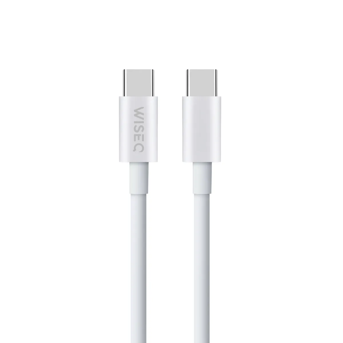 WISEQ 45W USB-C oplader 3-poorts wit 2 meter PD