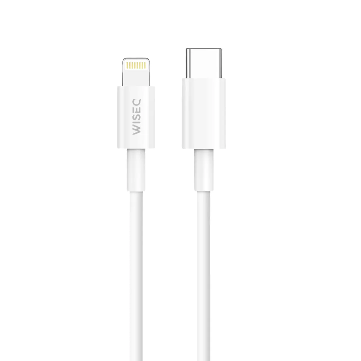WiseQ 25W iPhone Oplader Lightning Kabel 2 Meter Wit