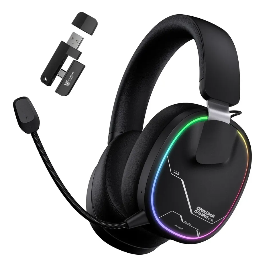 ONIKUMA GT836 gaming headset zwart 60 uur