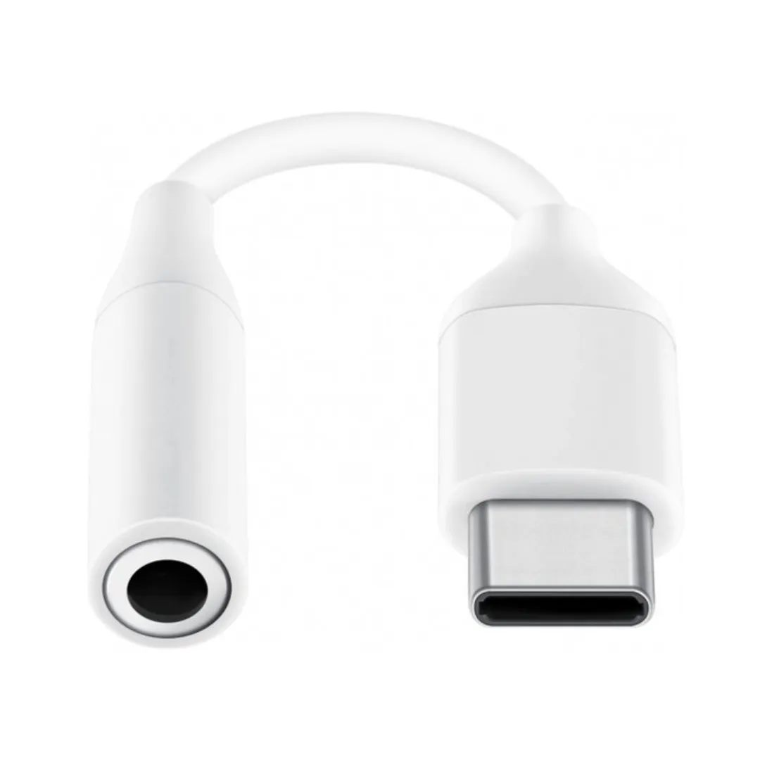 WiseQ USB-C naar AUX Audiokabel 11 cm Wit