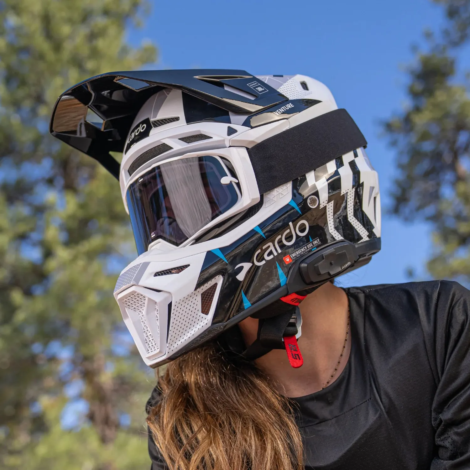 Cardo Venture crosshelm motor JBL mesh integraal