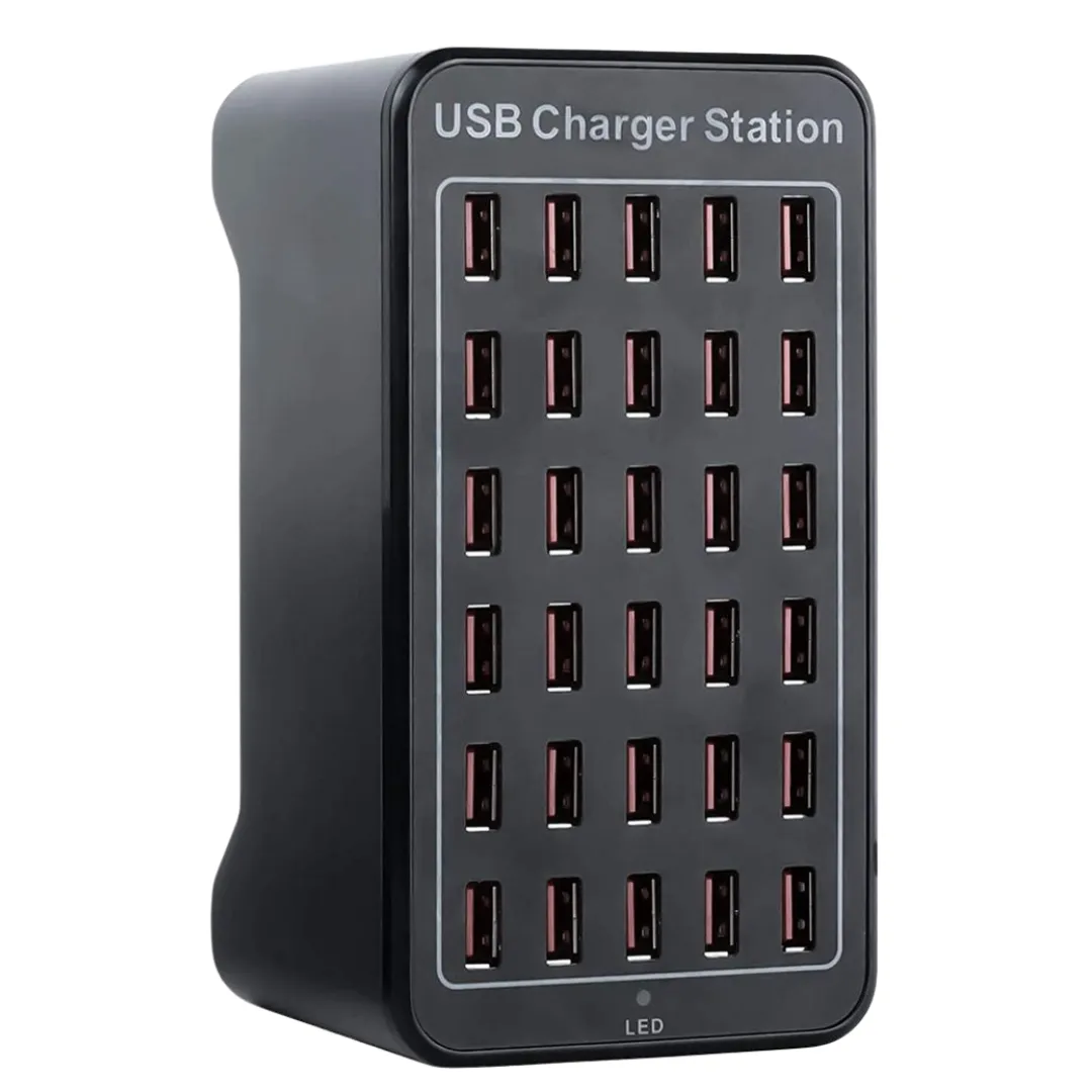 WISEQ USB Hub 30 Poorten 150W oplader met voeding
