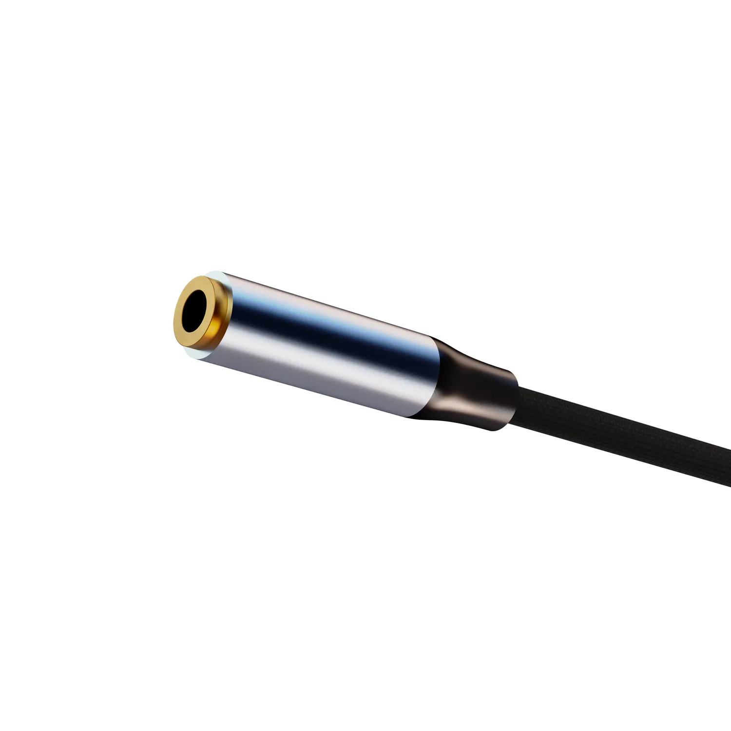 Flare USB-C adapter naar 3.5mm jack kabel zwart audio