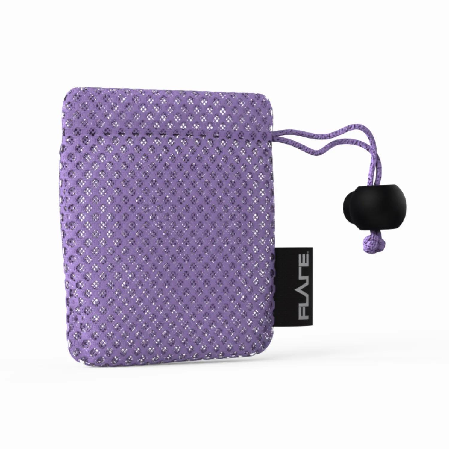 Flare Audio Carry Pouch etui met trekkoord zwart