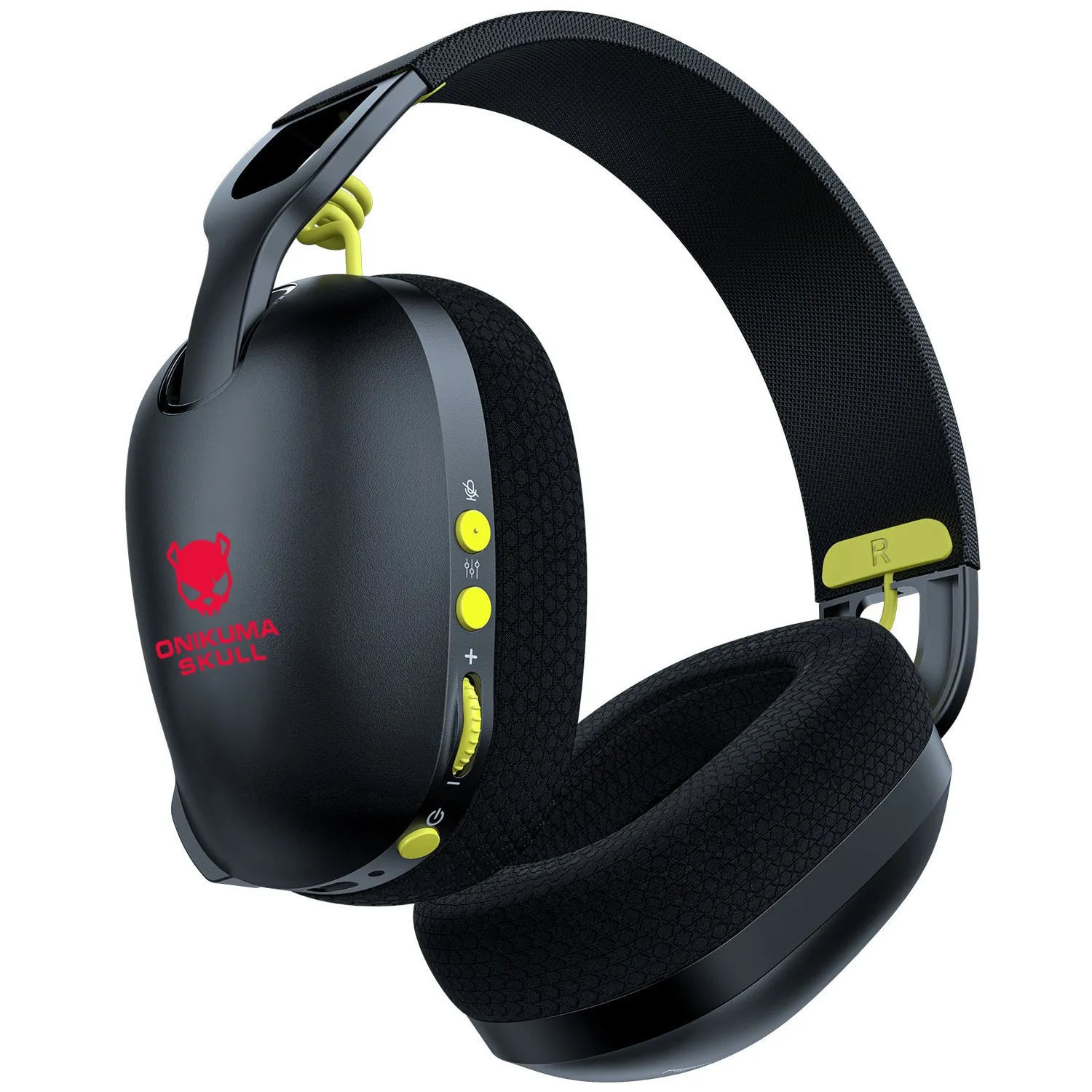 ONIKUMA SKULL draadloze gaming headset zwart ENC mic