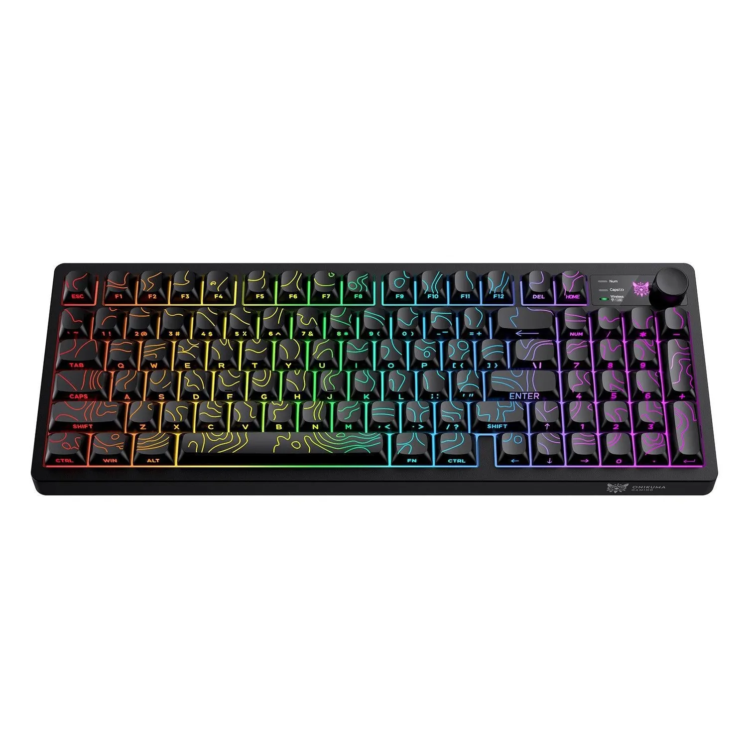 ONIKUMA MT902 gaming toetsenbord draadloos RGB