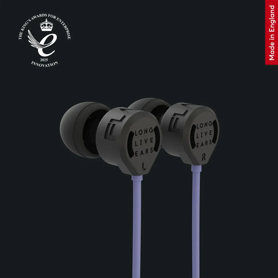 Flare Audio Calmer oordopjes paars mint gevoelig
