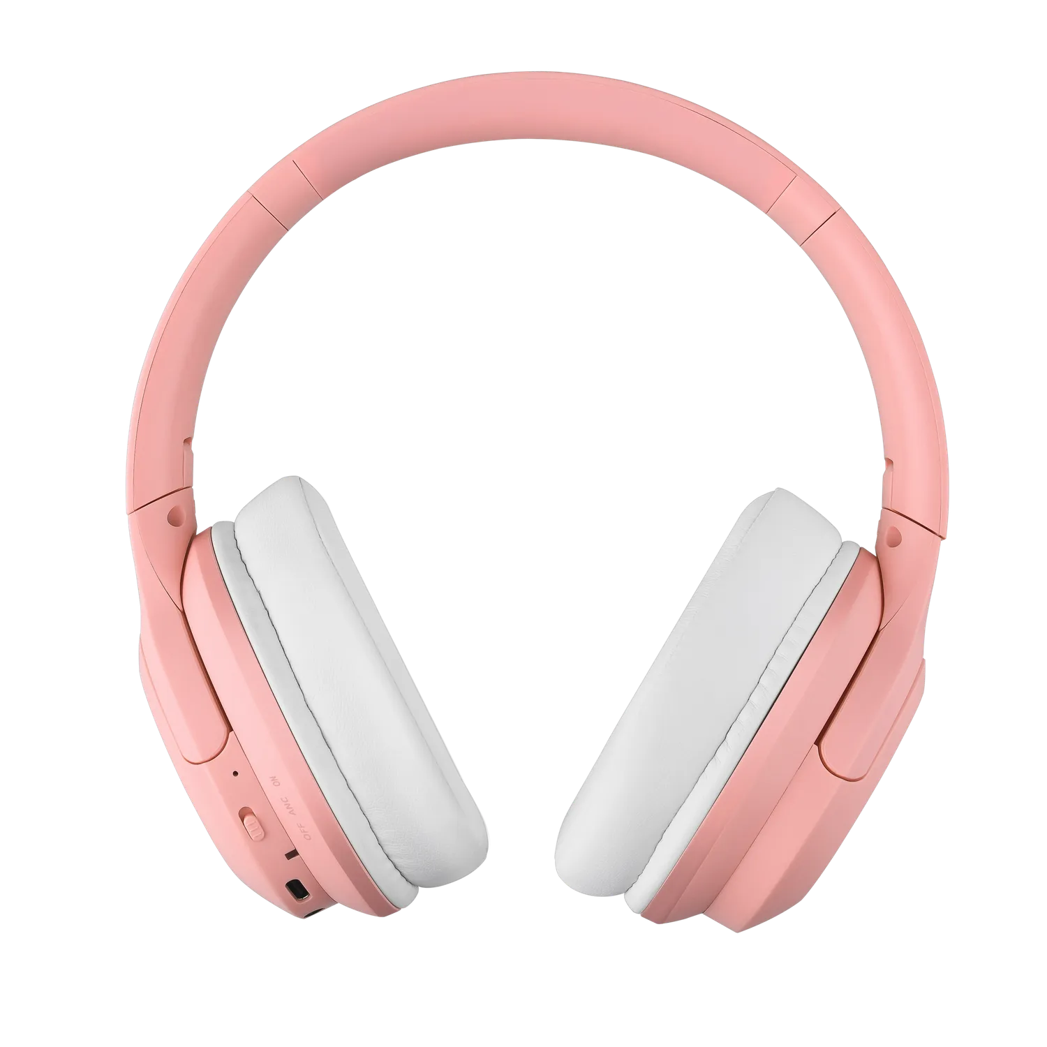 WISEQ Kids ANC kinderkoptelefoon roze noise cancelling