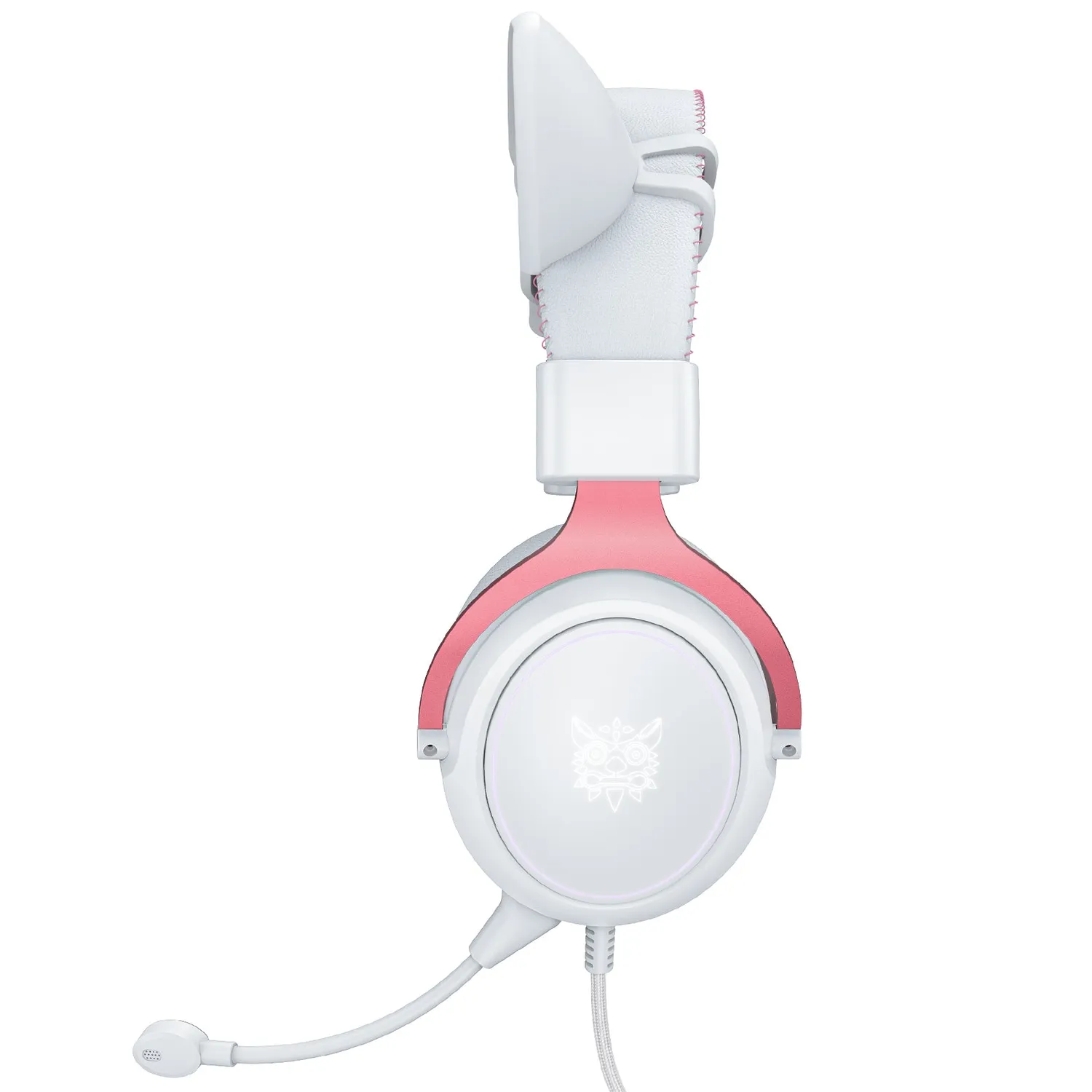 ONIKUMA X10 gaming headset roze kattenoren bedraad