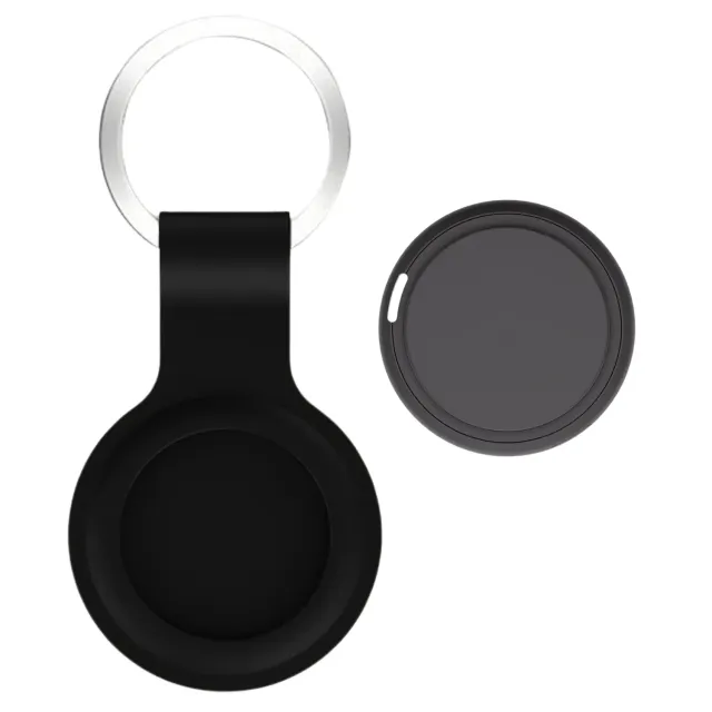 WiseQ GPS Tracker Bluetooth Tag Zwart met Houder