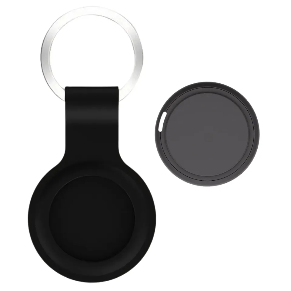 WiseQ GPS Tracker Bluetooth Tag Zwart met Houder