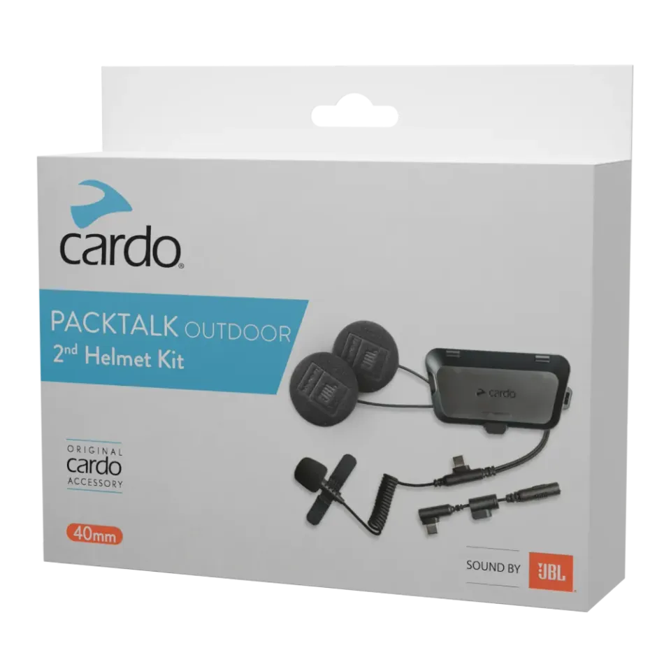 Cardo Packtalk Outdoor 2nd Helmet Kit helmkit JBL