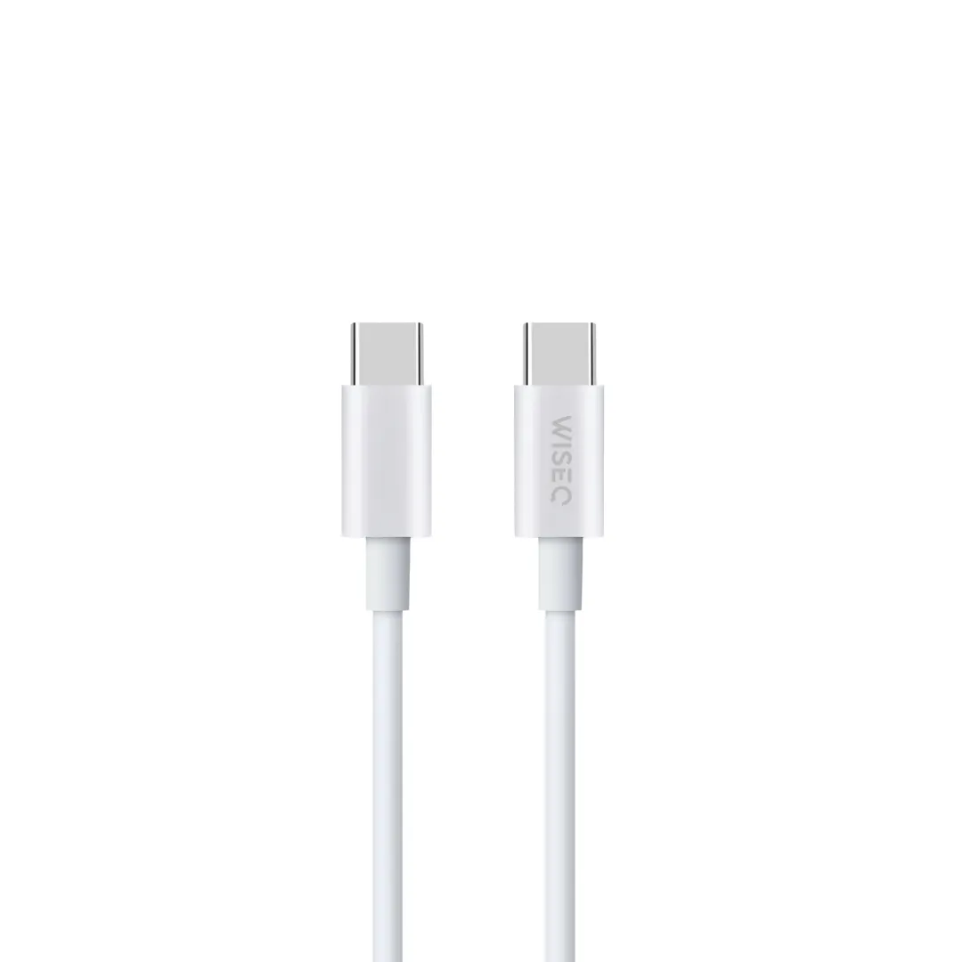 WISEQ 25W USB-C snellader met kabel 3 meter wit PD