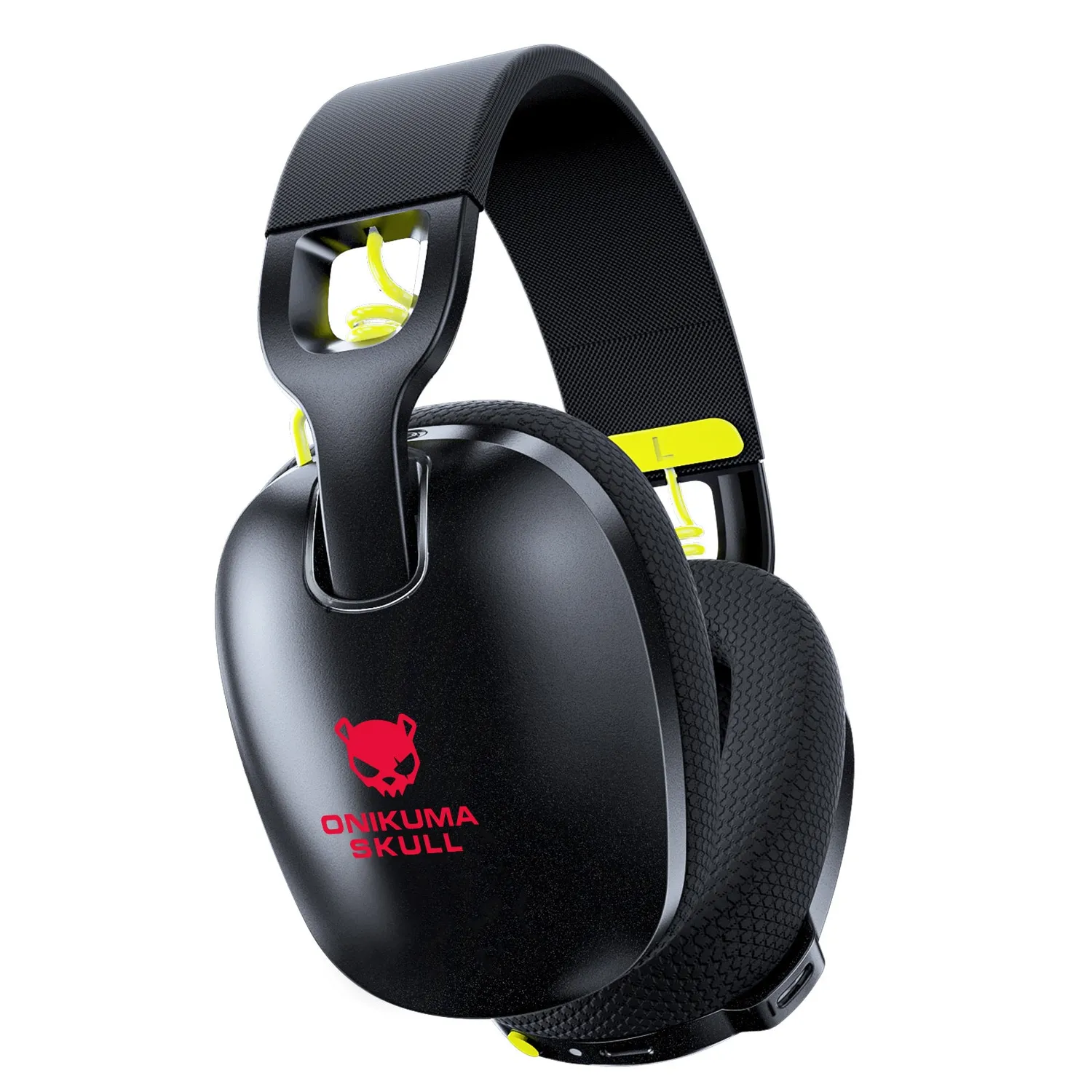 ONIKUMA SKULL draadloze gaming headset zwart ENC mic
