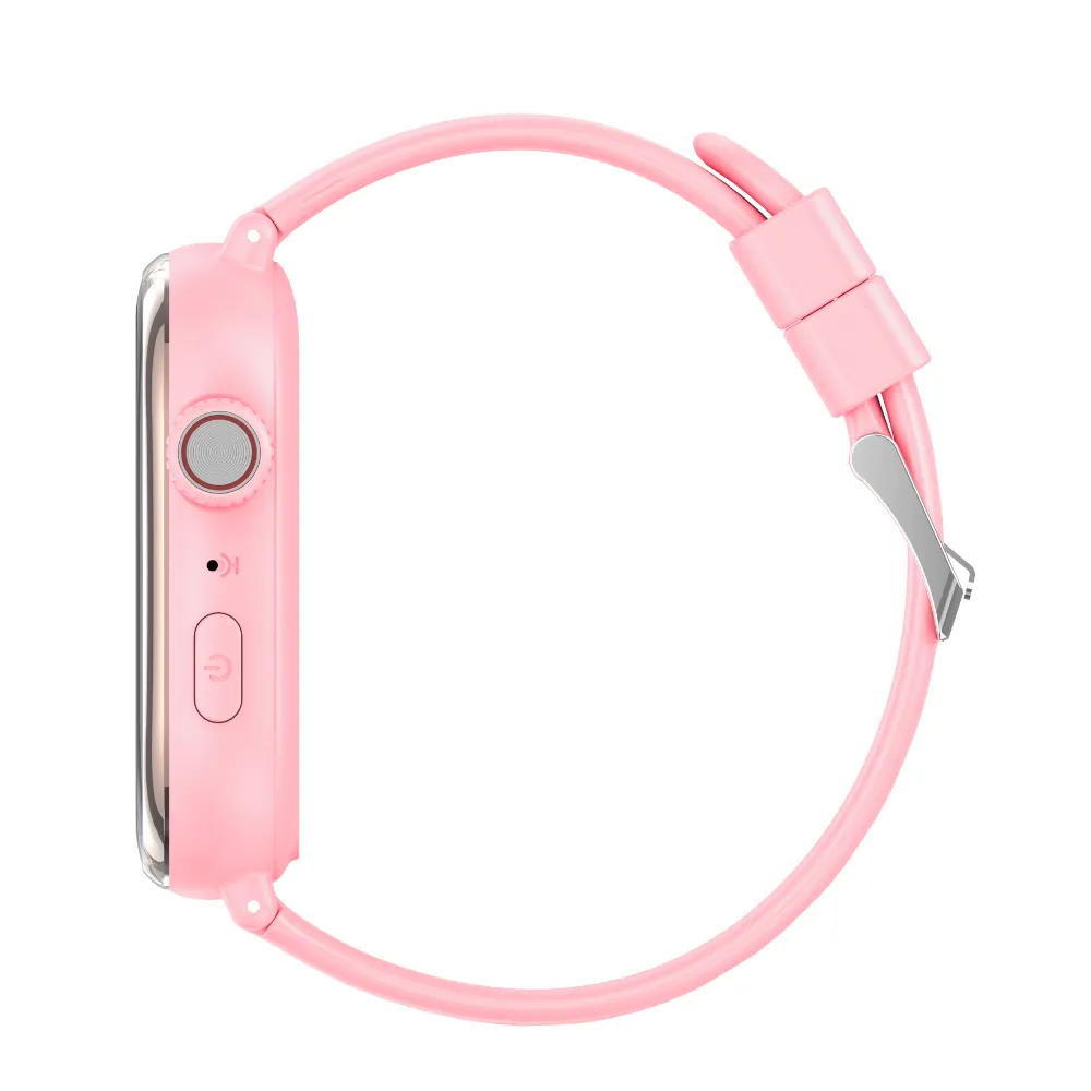 WiseQ Smartwatch Kinderen Roze GPS SOS IP67