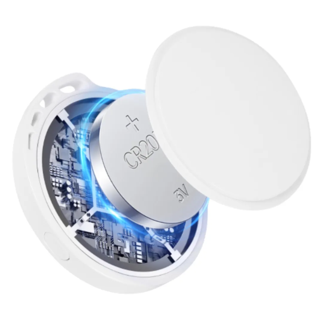 WiseQ GPS Tracker Sleutelvinder Wit 1 stuk – Find My