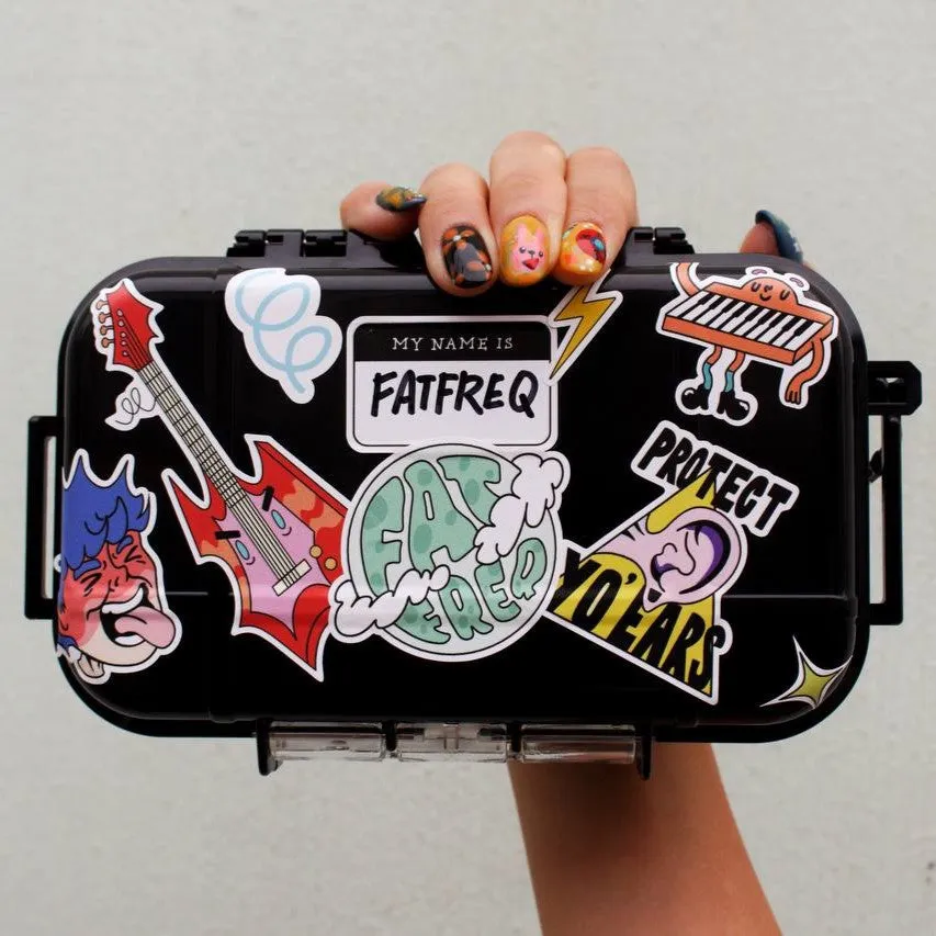 Fatfreq Fatbox hardcase voor oordopjes waterdicht