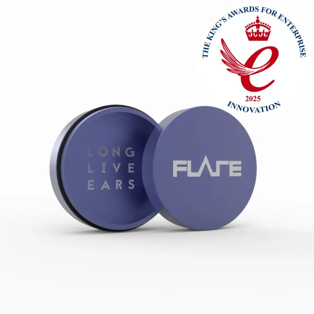 Flare Pocket Capsule bewaardoosje Zwart aluminium