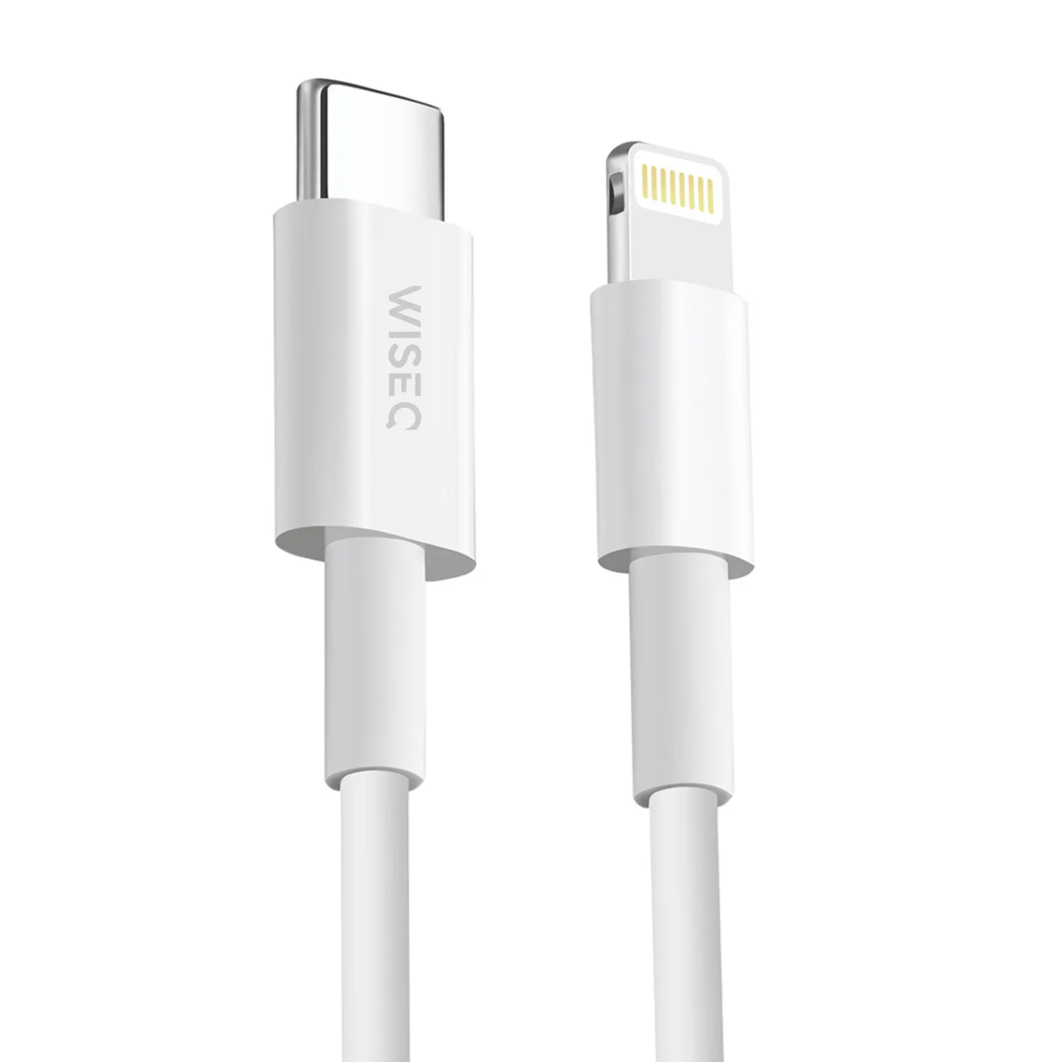 WISEQ USB-C naar Lightning kabel 3 meter wit snellaad