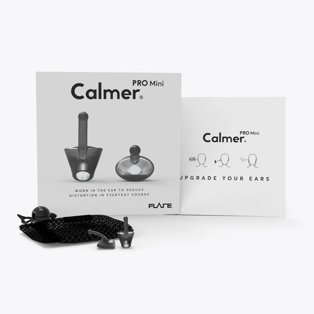 Flare Audio Calmer Pro oordopjes Standard Black Ice max effect