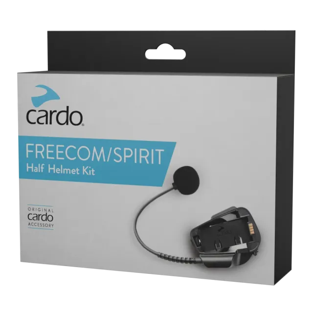 Cardo Freecom Spirit Half Helmet Kit halvegelaatshelm