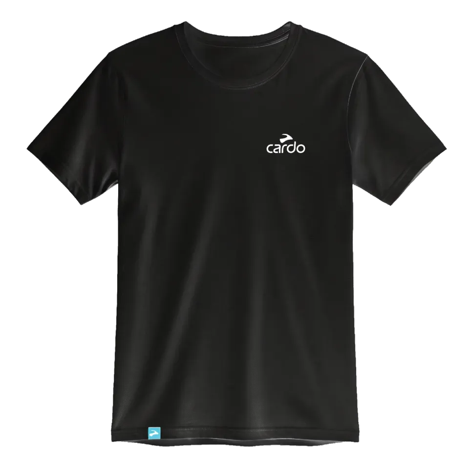 Cardo Innovation In Motion T-shirt zwart triblend
