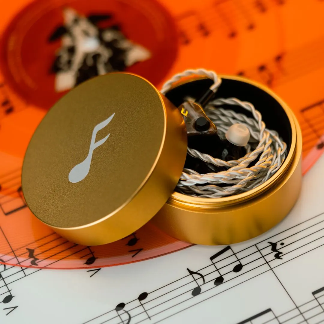 Fatfreq Machined Metal opbergcase voor oordopjes
