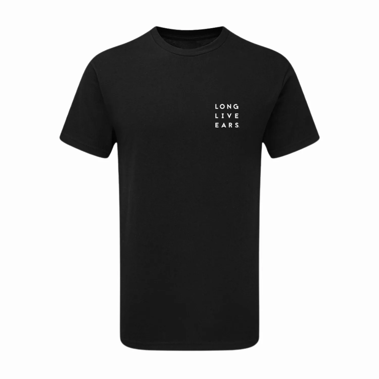 Flare Audio Flare T-shirt zwart katoen