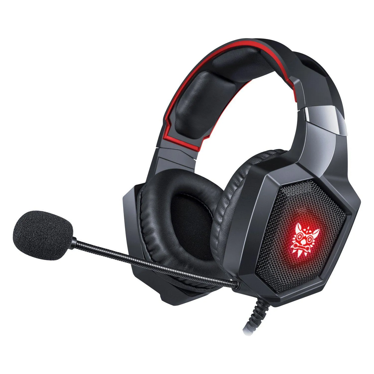 ONIKUMA K8 gaming headset bedraad RGB met microfoon