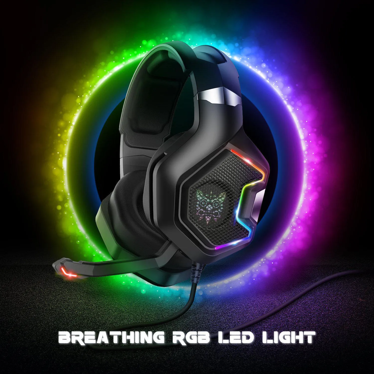 ONIKUMA K10 Pro gaming headset bedraad met 7.1 sound