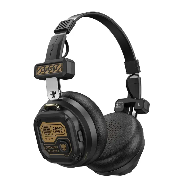 ONIKUMA GT803 gaming headset zwart draadloos 50 uur