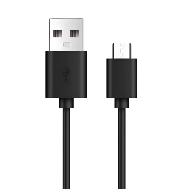WISEQ Micro USB kabel 2 meter zwart opladen en data