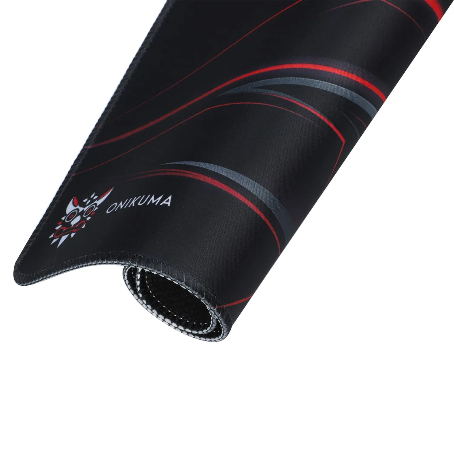 ONIKUMA G4 muismat groot zwart-rood 350 mm