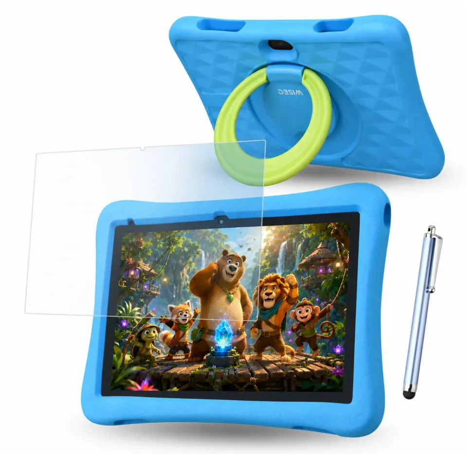 WISEQ WiseTab kindertablet 10 inch blauw 160GB veilig
