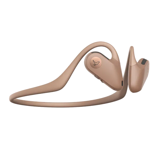 Libratone UP PANTONE open-ear oordopjes Mocha Mousse open ear