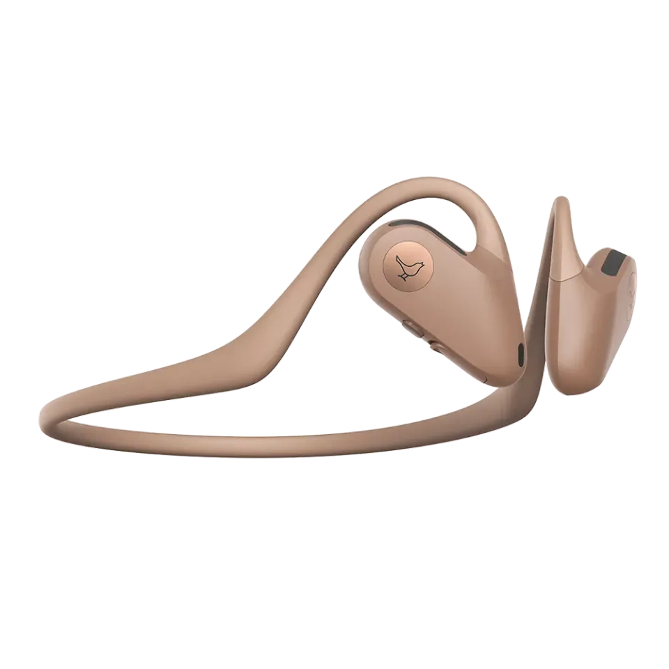 Libratone UP PANTONE open-ear oordopjes Mocha Mousse open ear