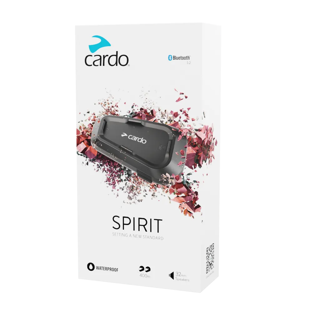 Cardo Spirit Duo bluetooth intercom 400m