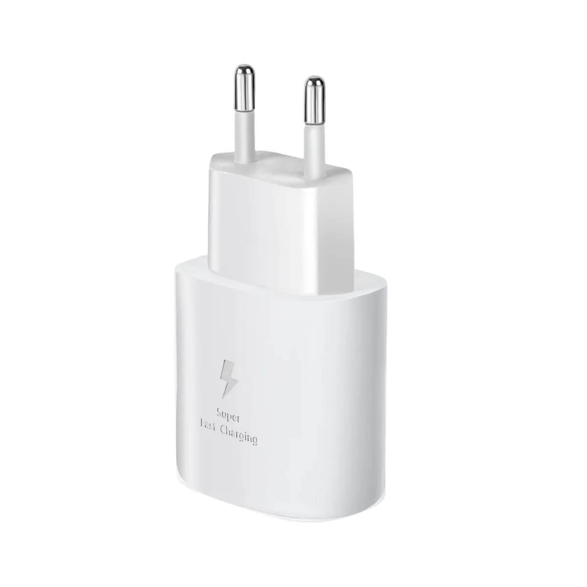 WiseQ 25W Snellader Adapter USB-C Wit Universeel