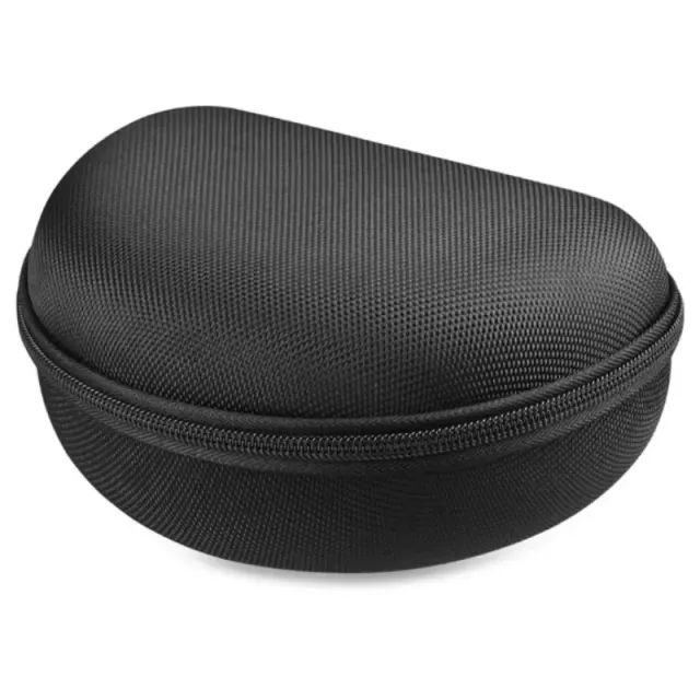 WISEQ Koptelefoon case hardcover zwart opvouwbaar