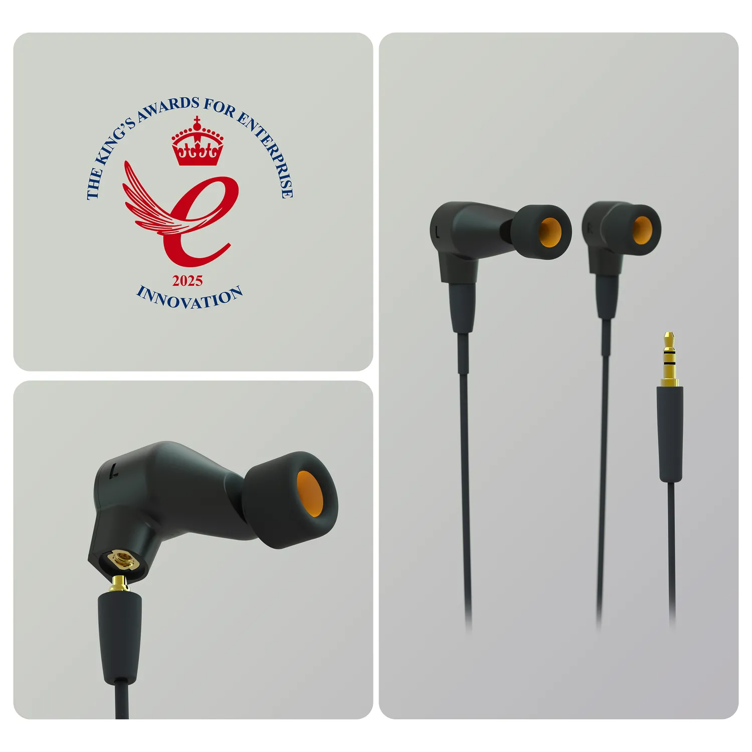 Flare Audio Studio Pro IEM oordopjes graphite bluetooth