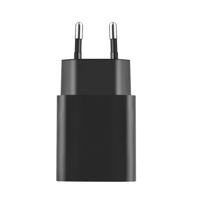 WISEQ USB Snellader Adapter 25W Zwart 2 Poorten