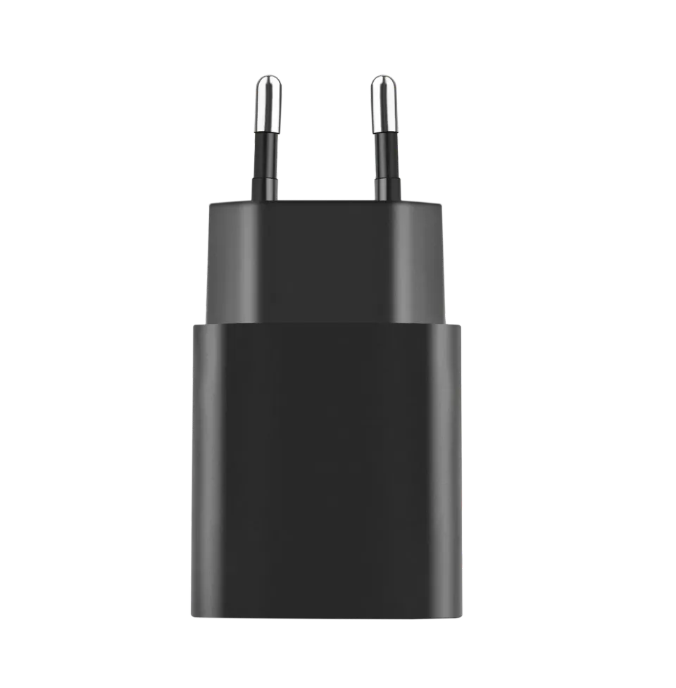 WISEQ USB Snellader Adapter 25W Zwart 2 Poorten