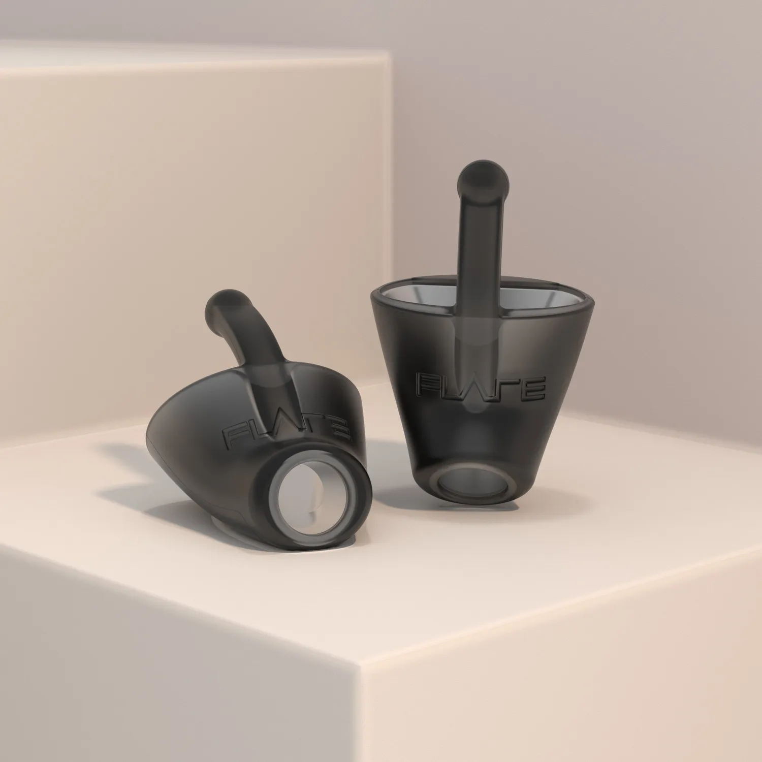 Flare Calmer Pro Pocket Capsule oordoppen bundel zwart